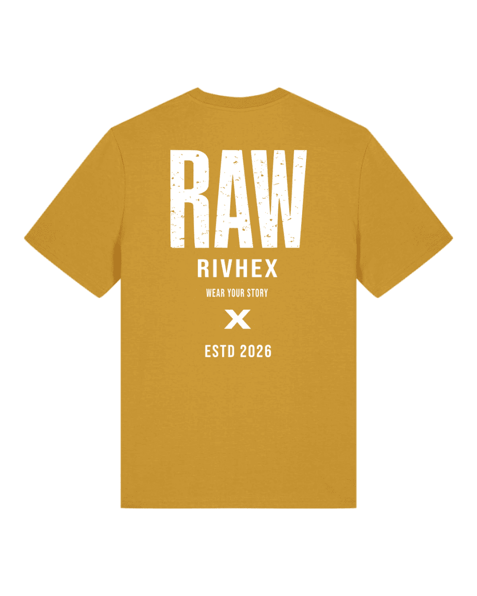 T-Shirt RAW — Medium Fit RIVHEX® - RIVHEX SHOP