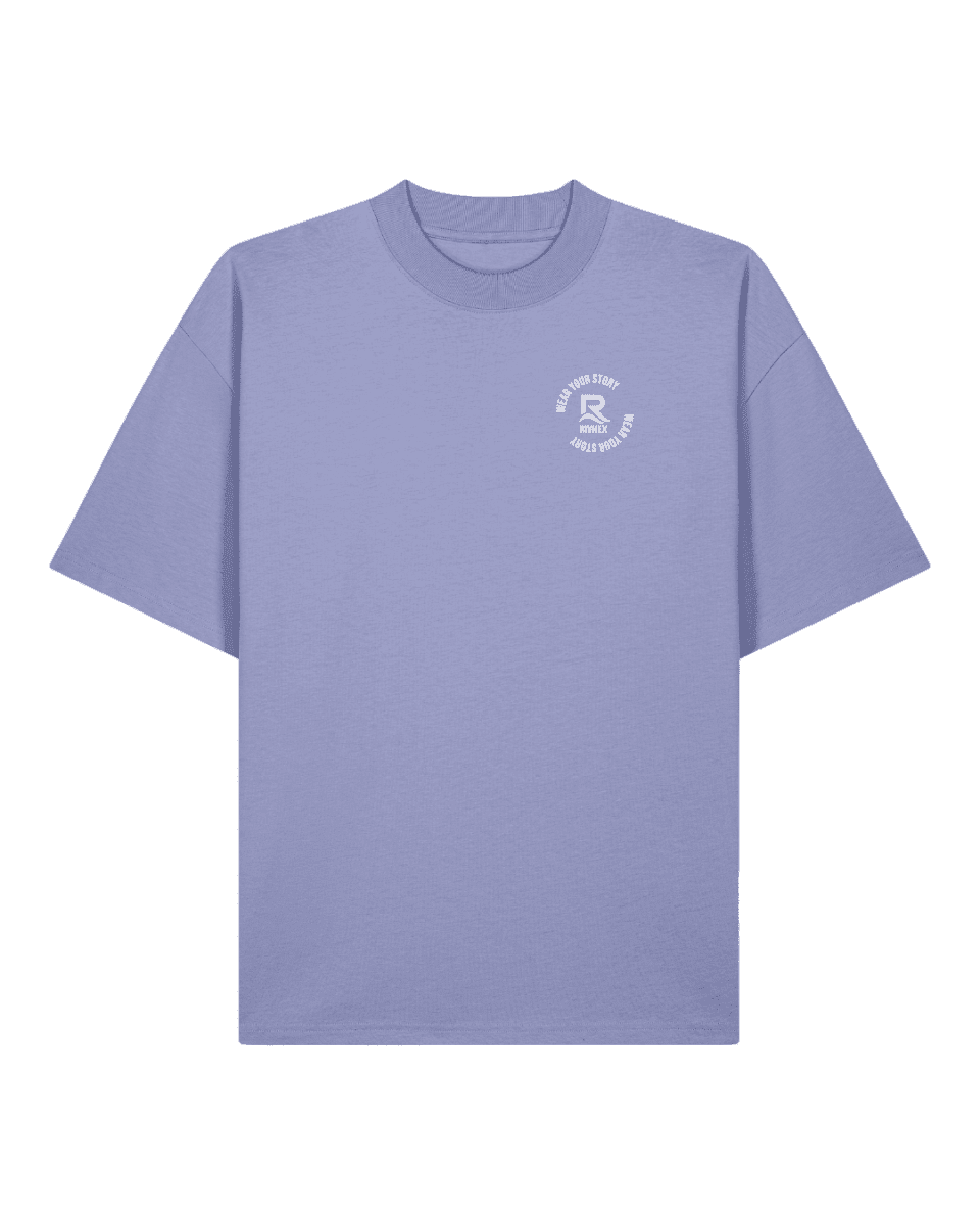 T-shirt RIVHEX® oversize "Concept one X" - RIVHEX SHOP