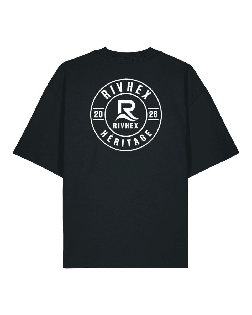 T-shirt Rivhex® oversize Héritage - RIVHEX SHOP