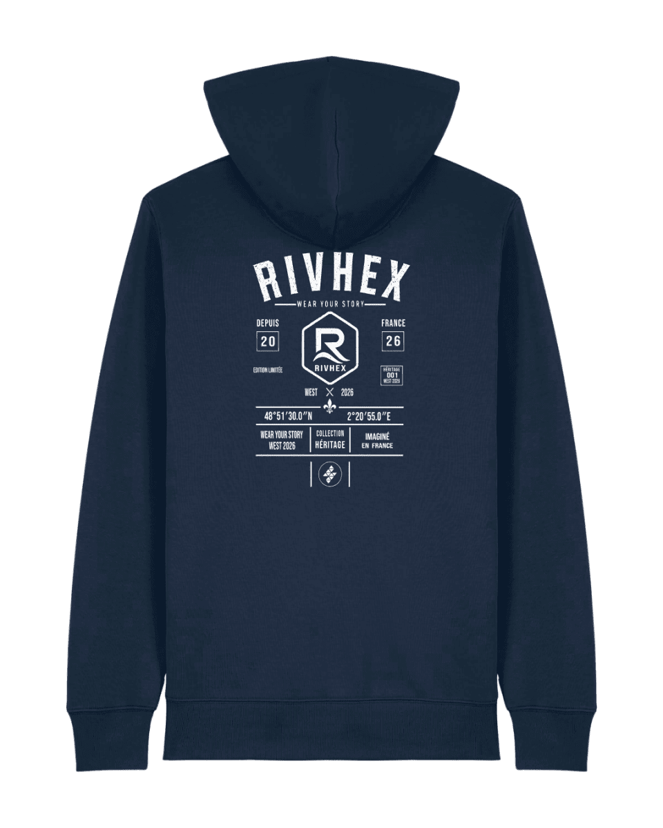 Veste zippée Rivhex® "Héritage" - RIVHEX SHOP