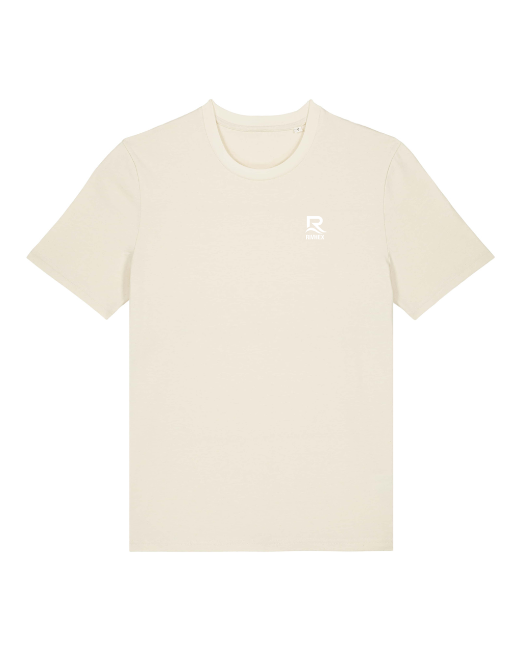 T-shirt RIVHEX Hexaflow en coton bio unisexe – coloris crème