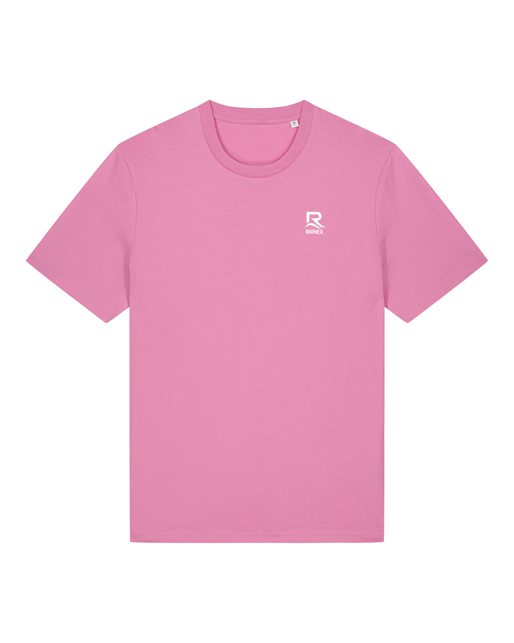 T-shirt RIVHEX Hexaflow en coton bio unisexe – coloris rose