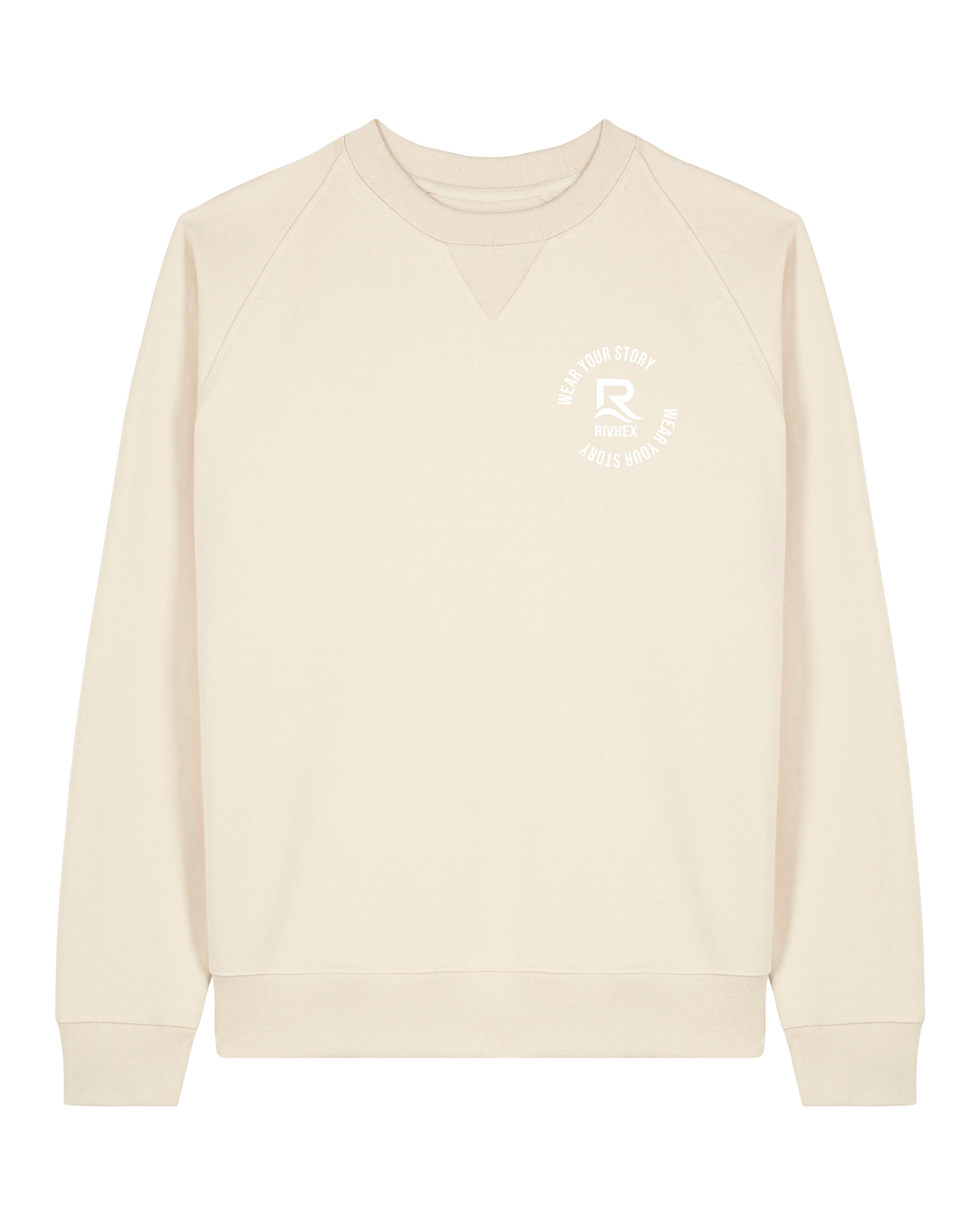 Sweat RIVHEX Riv X en coton bio unisexe – vue principale