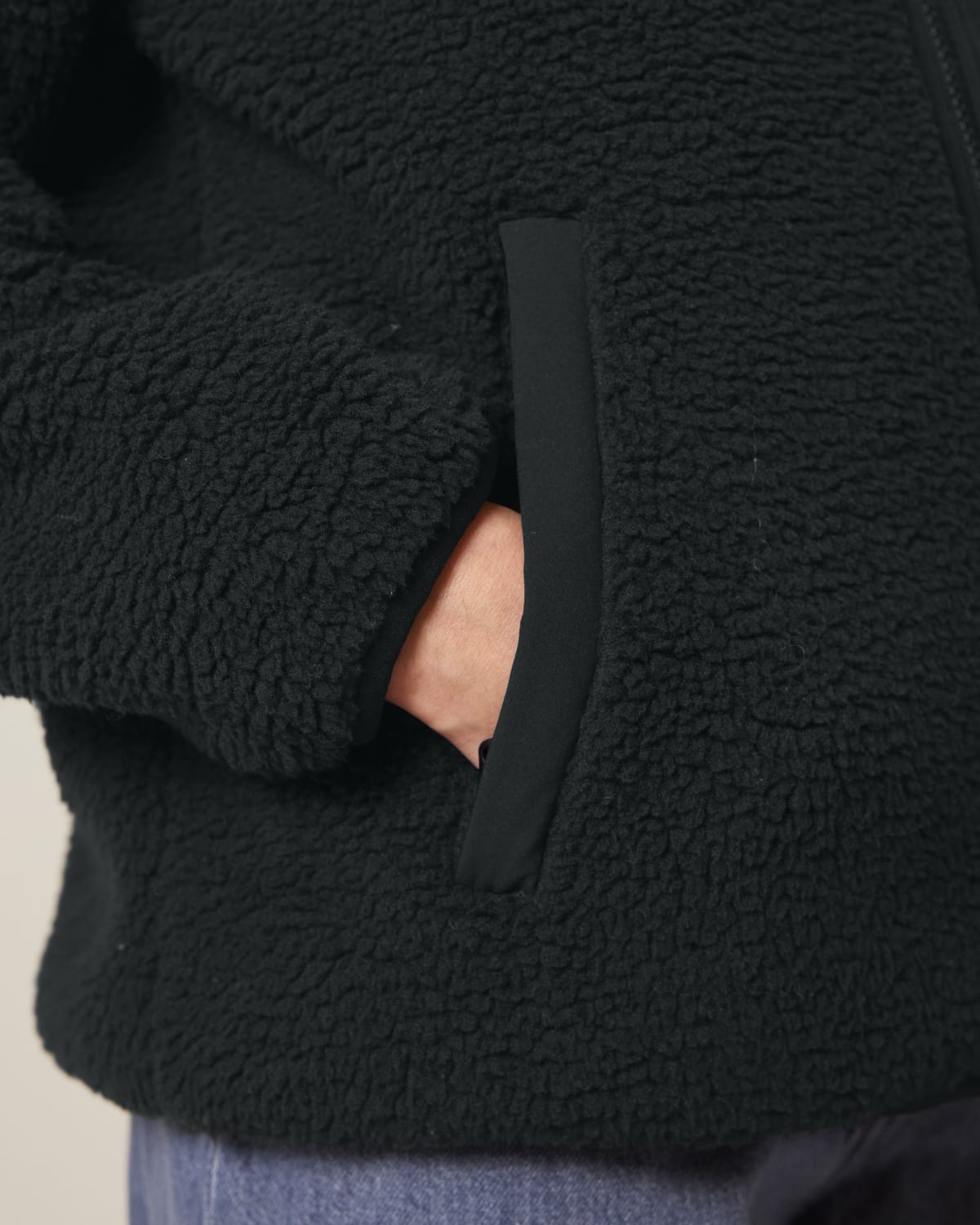 Veste Sherpa RIVHEX® unisexe brodé
