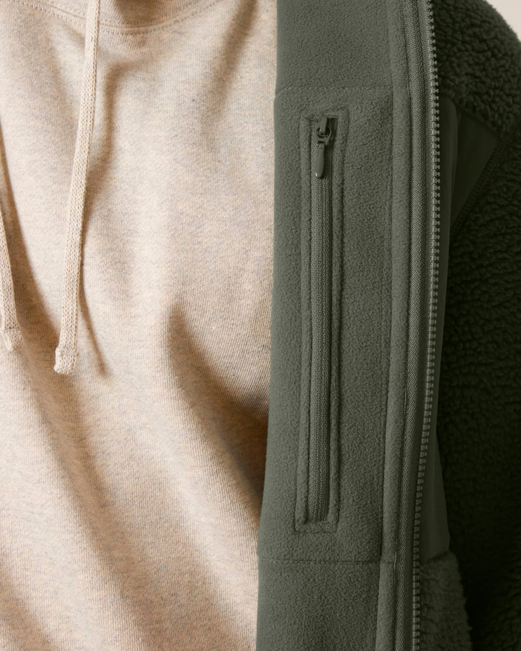 Veste Sherpa RIVHEX® unisexe brodé