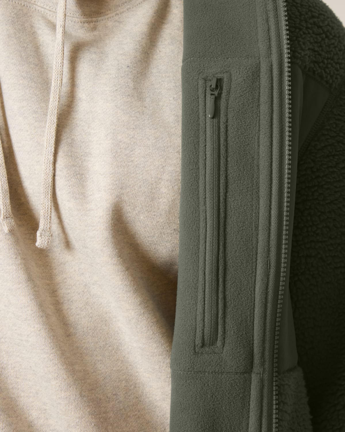 Veste Sherpa RIVHEX® unisexe brodé