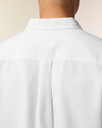 Chemise homme RIVHEX® Oxford en coton-bio brodé