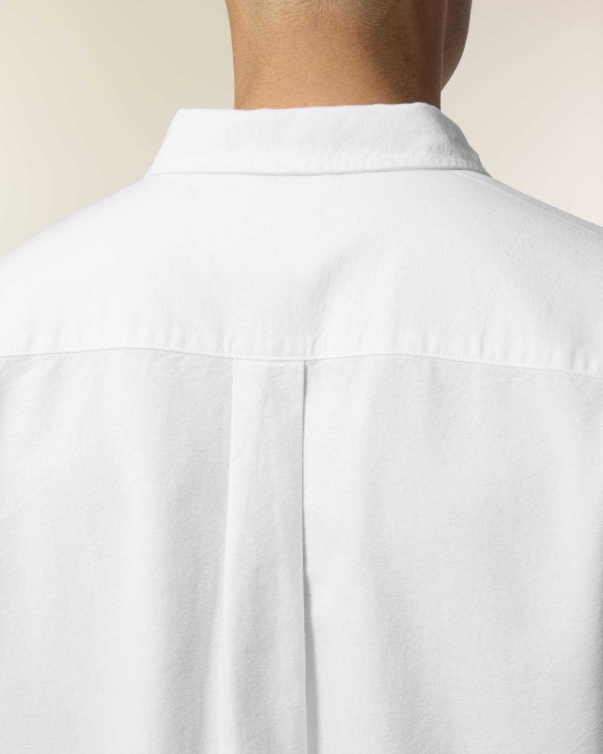Chemise homme RIVHEX® Oxford en coton-bio brodé