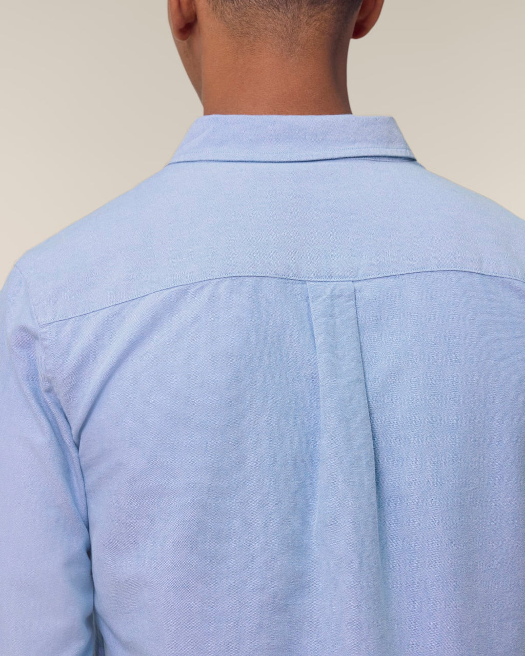 Chemise homme RIVHEX® Oxford en coton-bio brodé