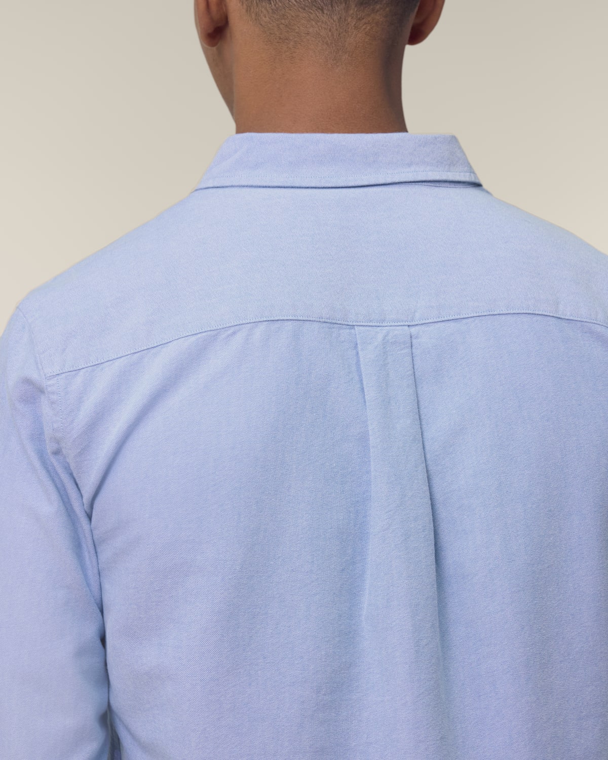 Chemise homme RIVHEX® Oxford en coton-bio brodé