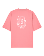 T-shirt RIVHEX Fleurs de Rivage oversize en coton bio – vue dos