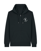 Veste à capuche RIVHEX Urban-Riv en coton bio unisexe – coloris noir