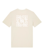 T-shirt RIVHEX Hexaflow en coton bio unisexe – coloris crème