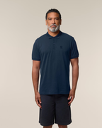 Polo homme RIVHEX® en coton-bio brodé coeur
