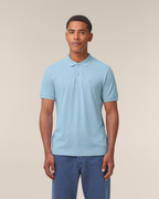 Polo homme RIVHEX® en coton-bio brodé coeur