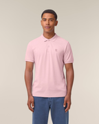 Polo homme RIVHEX® en coton-bio brodé coeur