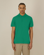 Polo homme RIVHEX® en coton-bio brodé coeur