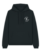 Sweat à capuche RIVHEX Hexahood oversize en coton bio – coloris noir