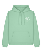 Sweat à capuche RIVHEX Hexahood oversize en coton bio – coloris vert