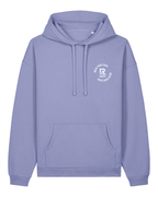 Sweat à capuche RIVHEX Hexahood oversize en coton bio – coloris violet