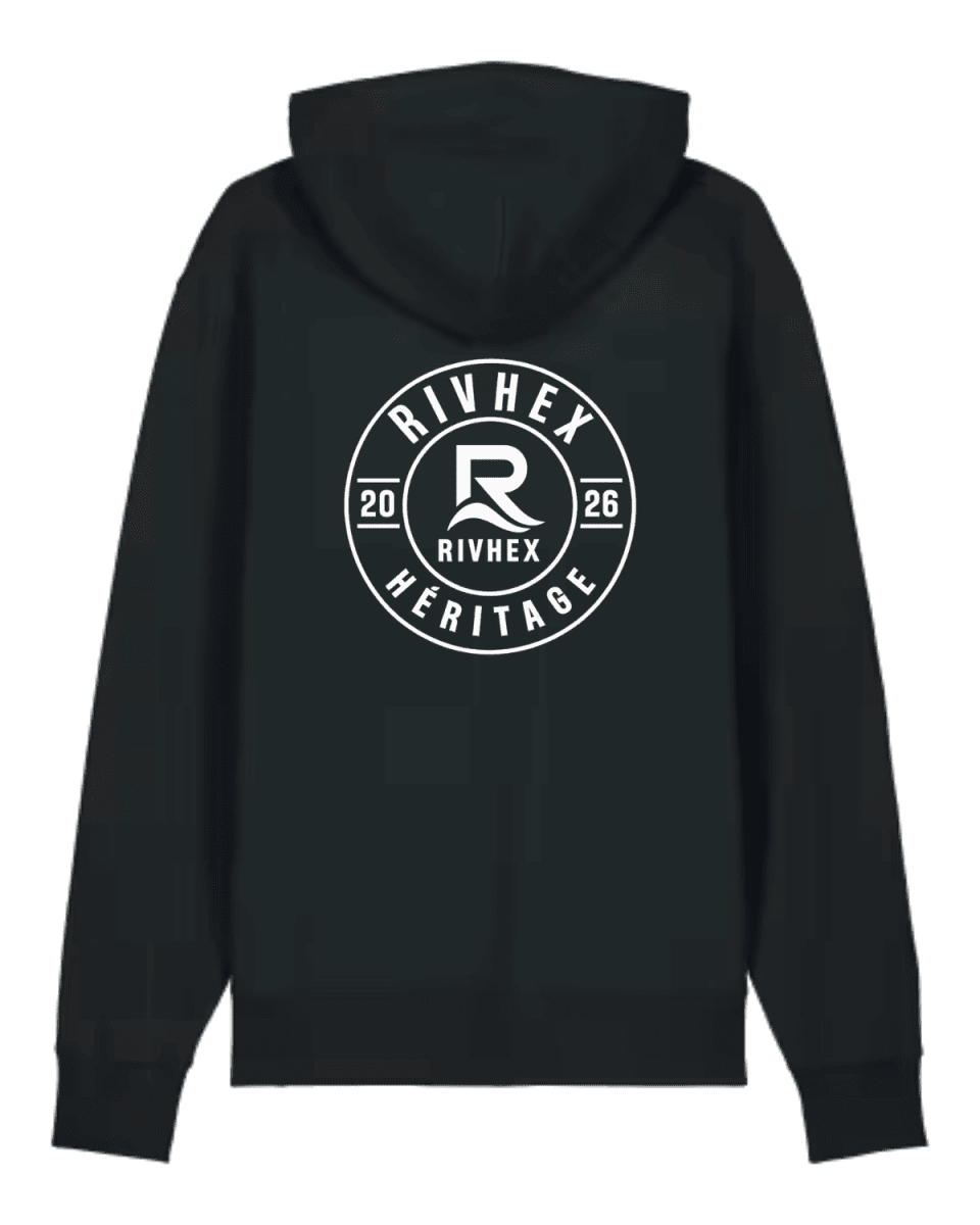 Sweat à capuche Rivhex® " Héritage " - RIVHEX SHOP