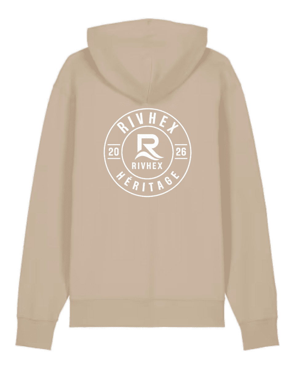 Sweat à capuche Rivhex® " Héritage " - RIVHEX SHOP