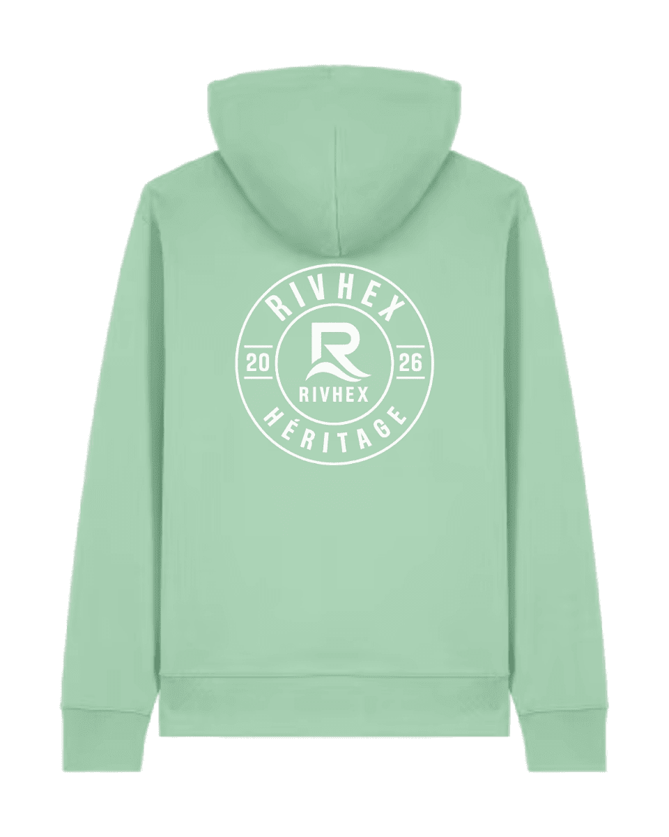 Sweat à capuche Rivhex® " Héritage " - RIVHEX SHOP