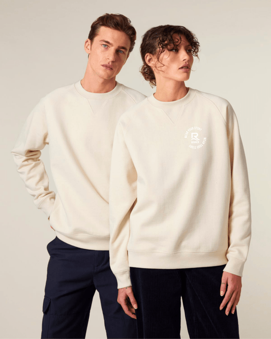 Sweat RIVHEX® en coton-bio unisexe " Riv X " - RIVHEX SHOP