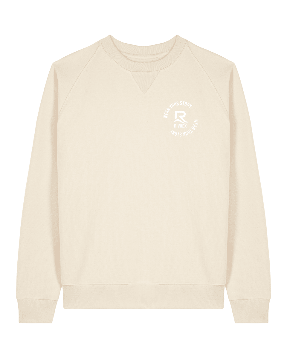 Sweat RIVHEX® en coton-bio unisexe " Riv X " - RIVHEX SHOP