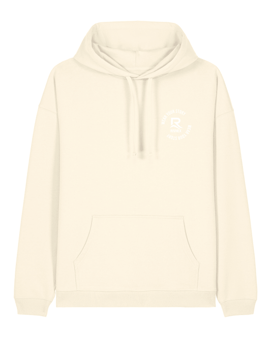Sweat-shirt à capuche RIVHEX® unisexe en coton-bio "Hexahood" - RIVHEX SHOP