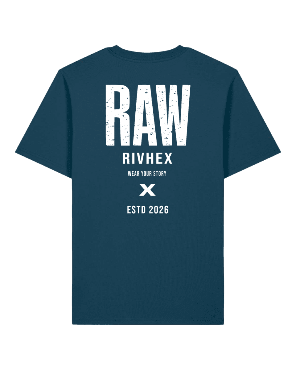 T-Shirt RAW — Medium Fit RIVHEX® - RIVHEX SHOP