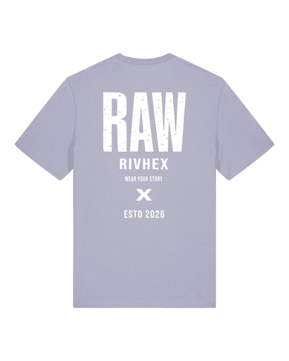 T-Shirt RAW — Medium Fit RIVHEX® - RIVHEX SHOP