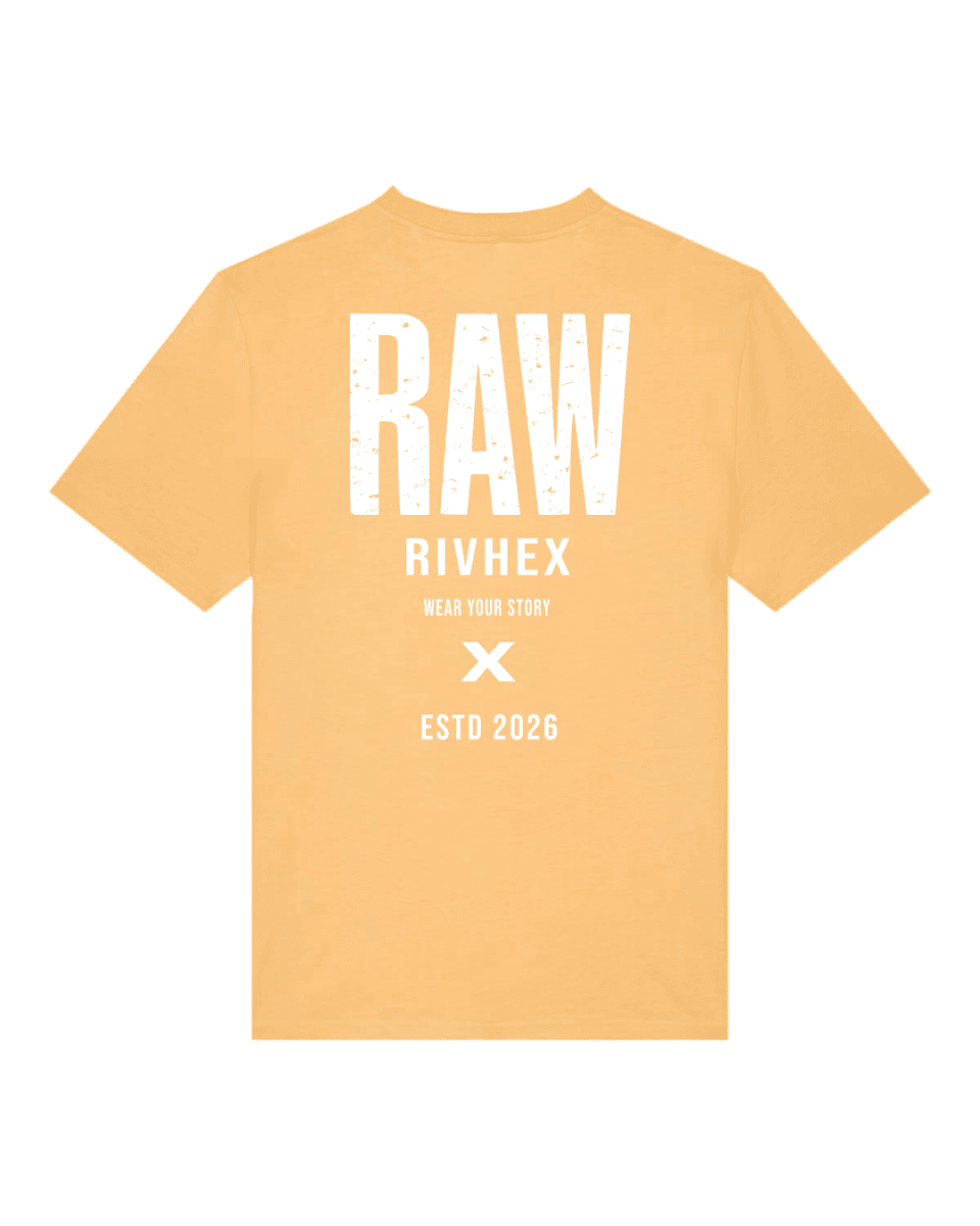 T-Shirt RAW — Medium Fit RIVHEX® - RIVHEX SHOP