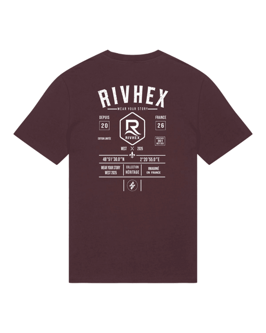 T-shirt Rivhex® "Héritage" medium-fit - RIVHEX SHOP