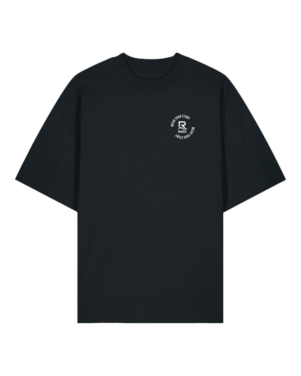 T-shirt RIVHEX® oversize "Concept one X" - RIVHEX SHOP