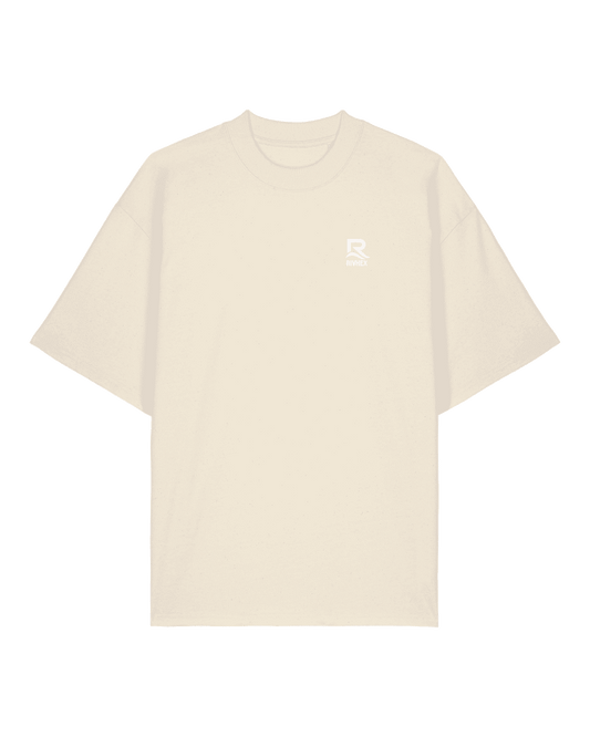 T-shirt RIVHEX® Oversize en coton-bio unisexe " Riv&Chill " - RIVHEX SHOP