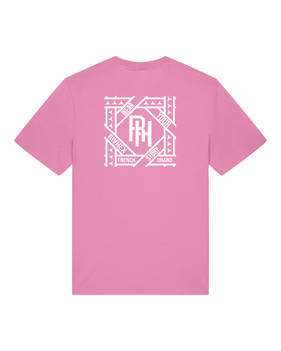 T-shirt RIVHEX® unisexe en coton-bio " Hexaflow " - RIVHEX SHOP