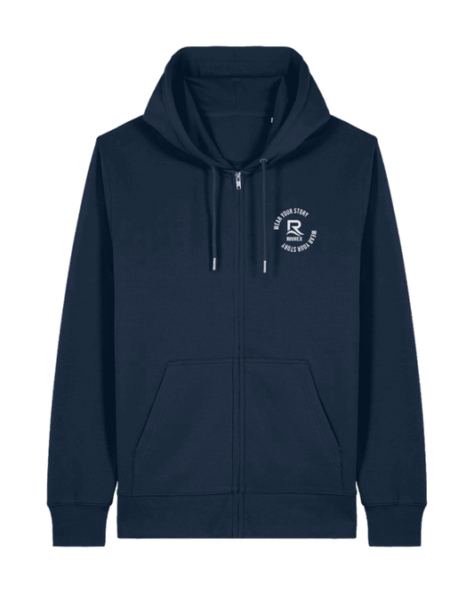 Veste à capuche RIVHEX® unisexe en coton-bio Urban-Riv - RIVHEX SHOP
