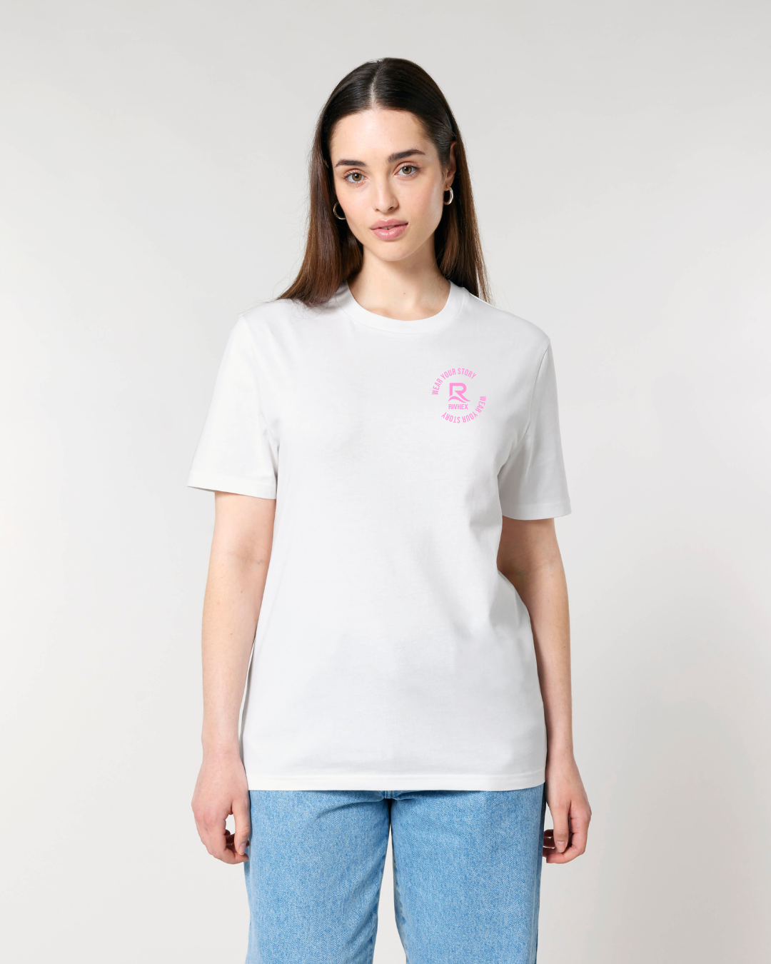 T-shirt RIVHEX® en coton-bio unisexe "Classic Riv"