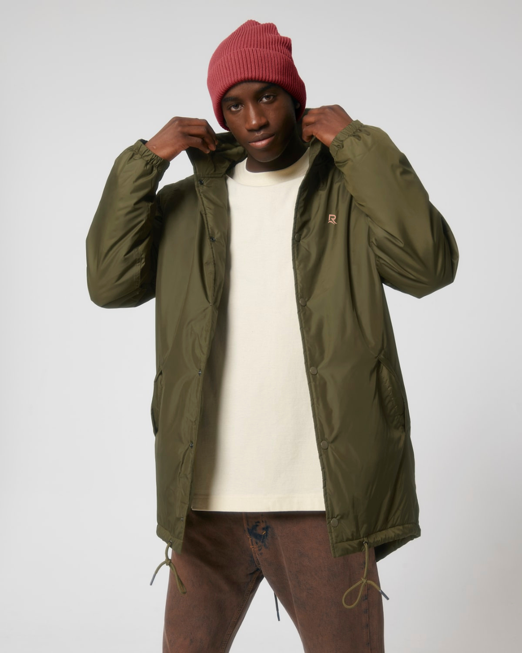 Parka unisexe RIVHEX® brodé